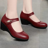 Elin — Mid-Heel Mary Jane Comfort Shoes
