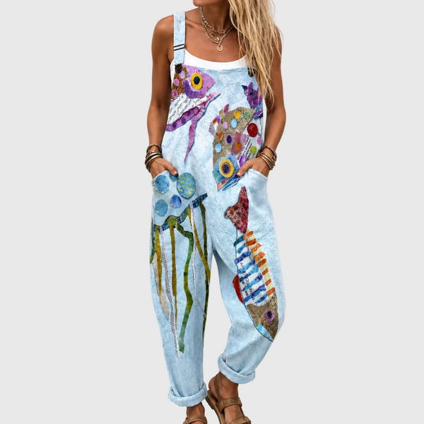 Dora — Marine Art Print Overalls