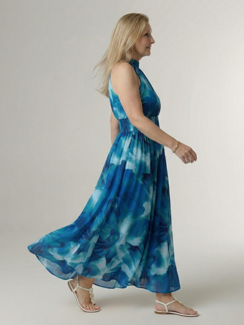 Amparo — Teal Watercolour