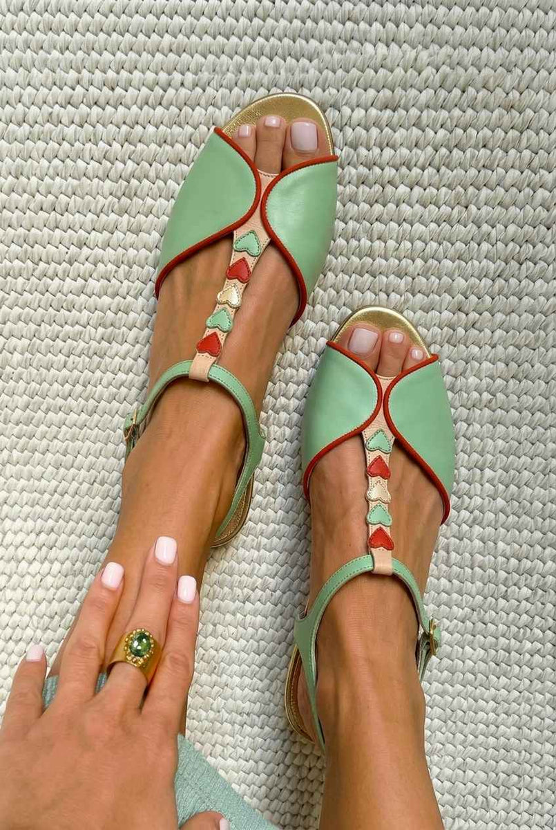 Allegra — Mint and Coral (2)