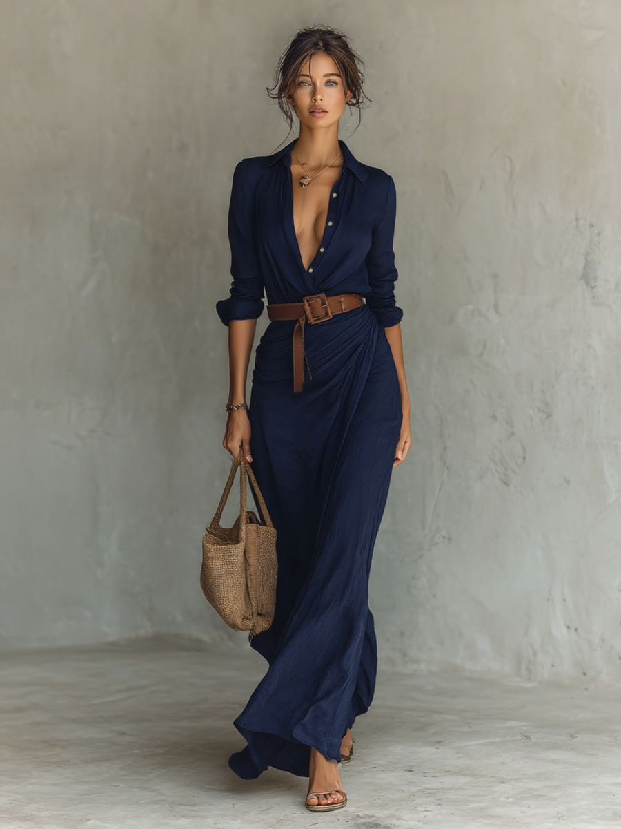 Victoria - Navy Blue