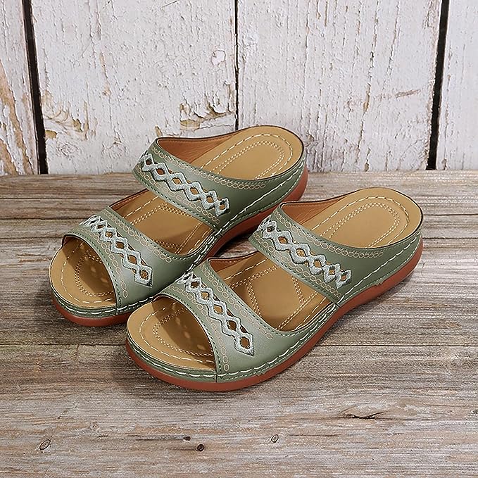 Almeda — Thick-Sole Comfort Slide Sandals