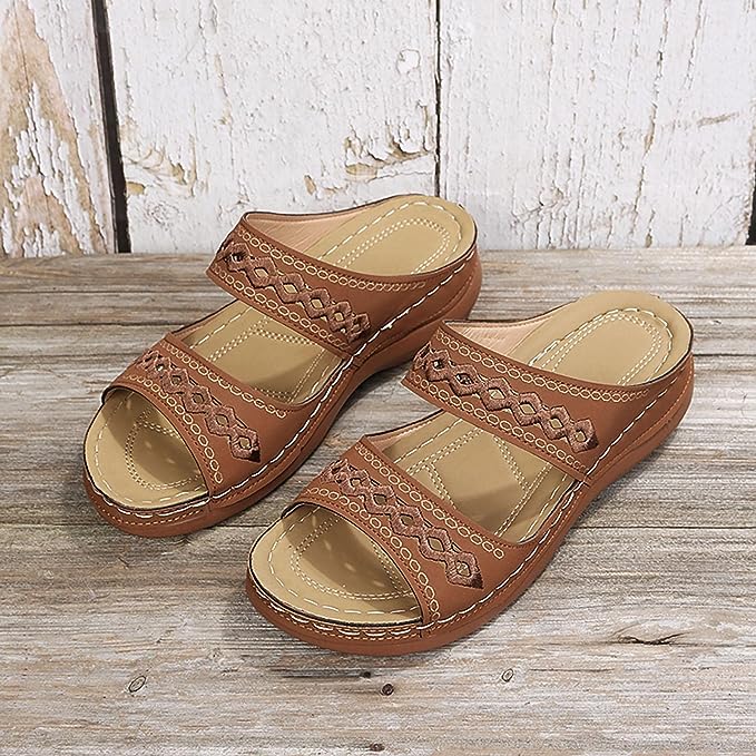 Almeda — Thick-Sole Comfort Slide Sandals