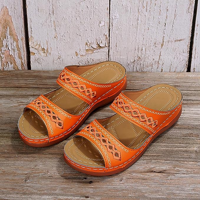 Almeda — Thick-Sole Comfort Slide Sandals