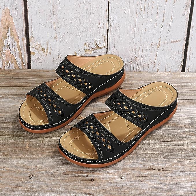 Almeda — Thick-Sole Comfort Slide Sandals