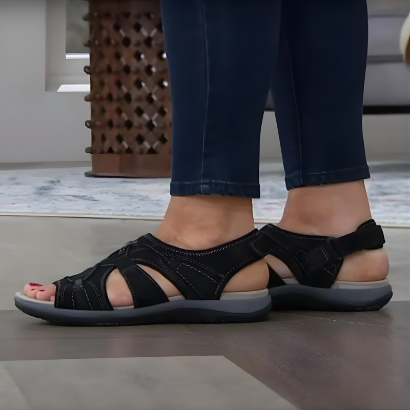 Alvina — Cushioned Sport Sandals with Adjustable Straps