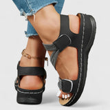 Almudena — Orthopaedic Elastic-Strap Comfort Sandals with Arch Support