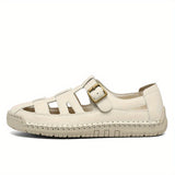 Dagmar — Cut-Out Closed-Toe Comfort Sandals