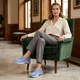 Arlena — Breathable Knit Slip-On Walking Shoes