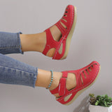 Athena — Closed-Toe Strappy Comfort Sandals