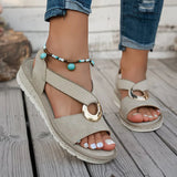 Alanna — Elegant Ring-Detail Slingback Sandals