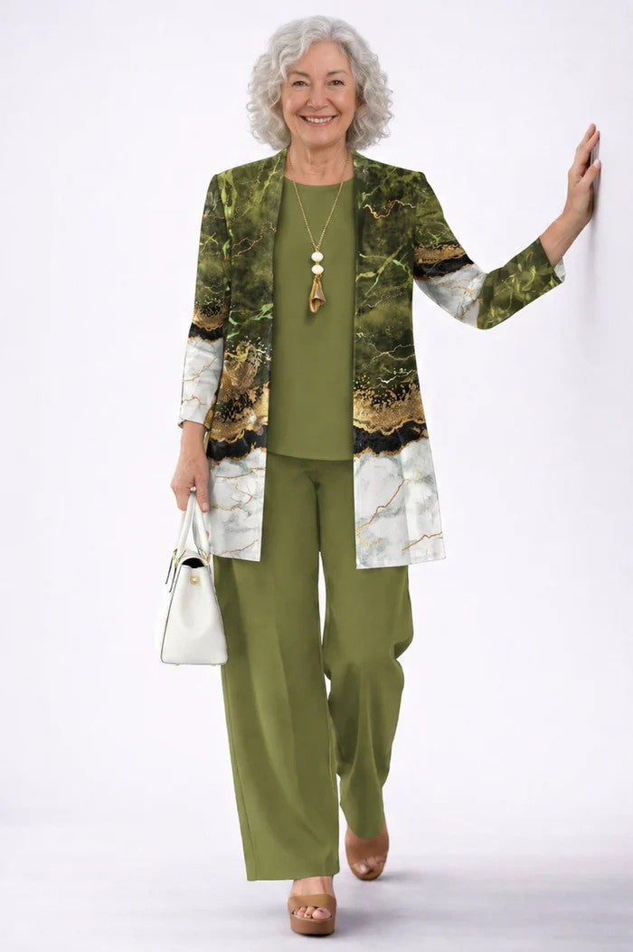 Leonora — Olive Green