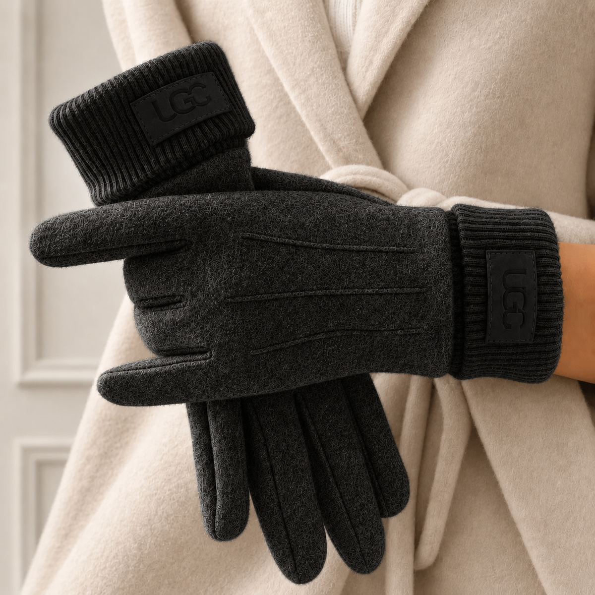 Avery — Cashmere-Feel Gloves