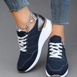 Elva — Lace-Up Comfort Walking Sneakers