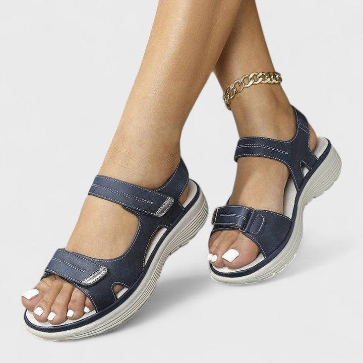 Araceli — Orthopaedic Adjustable Walking Sandals with Wide Straps