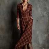 Ailene — Rust Plaid