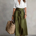  White and Olive