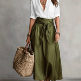 Maren — White and Olive