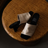Teresa — Wide-Strap Heeled Slide Mules