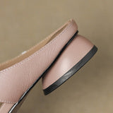 Ludovica — Bow T-Bar Low-Heel Mules