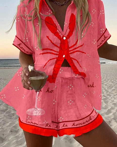 Aldora — Pink and Red