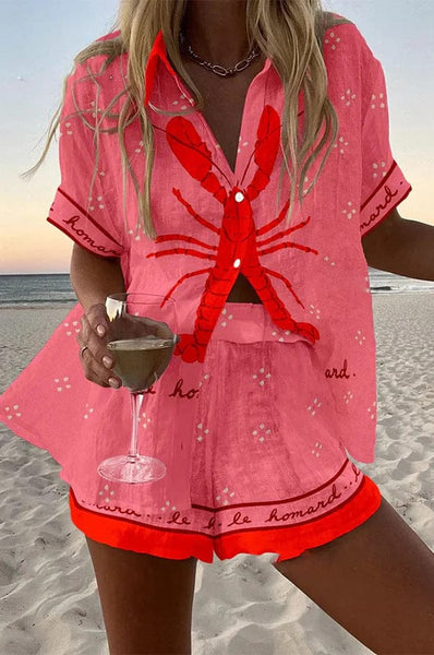 Aldora — Pink and Red