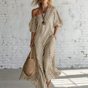  Khaki Stripe