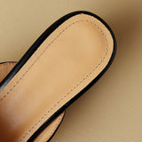 Zoya — Knot-Front Pointed Block-Heel Mules