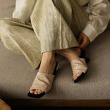 Teresa — Wide-Strap Heeled Slide Mules