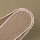 Ludovica — Bow T-Bar Low-Heel Mules