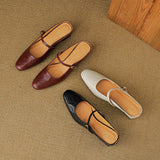 Orsina — Strap Block-Heel Mules