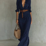 Una — Navy Blue