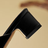 Zoya — Knot-Front Pointed Block-Heel Mules