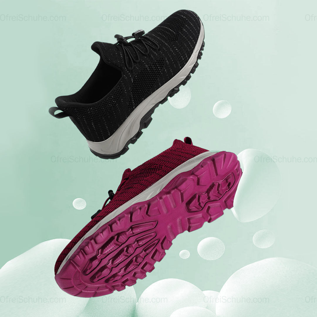 Elektra — Toggle-Lace Slip-On Mesh Shoes