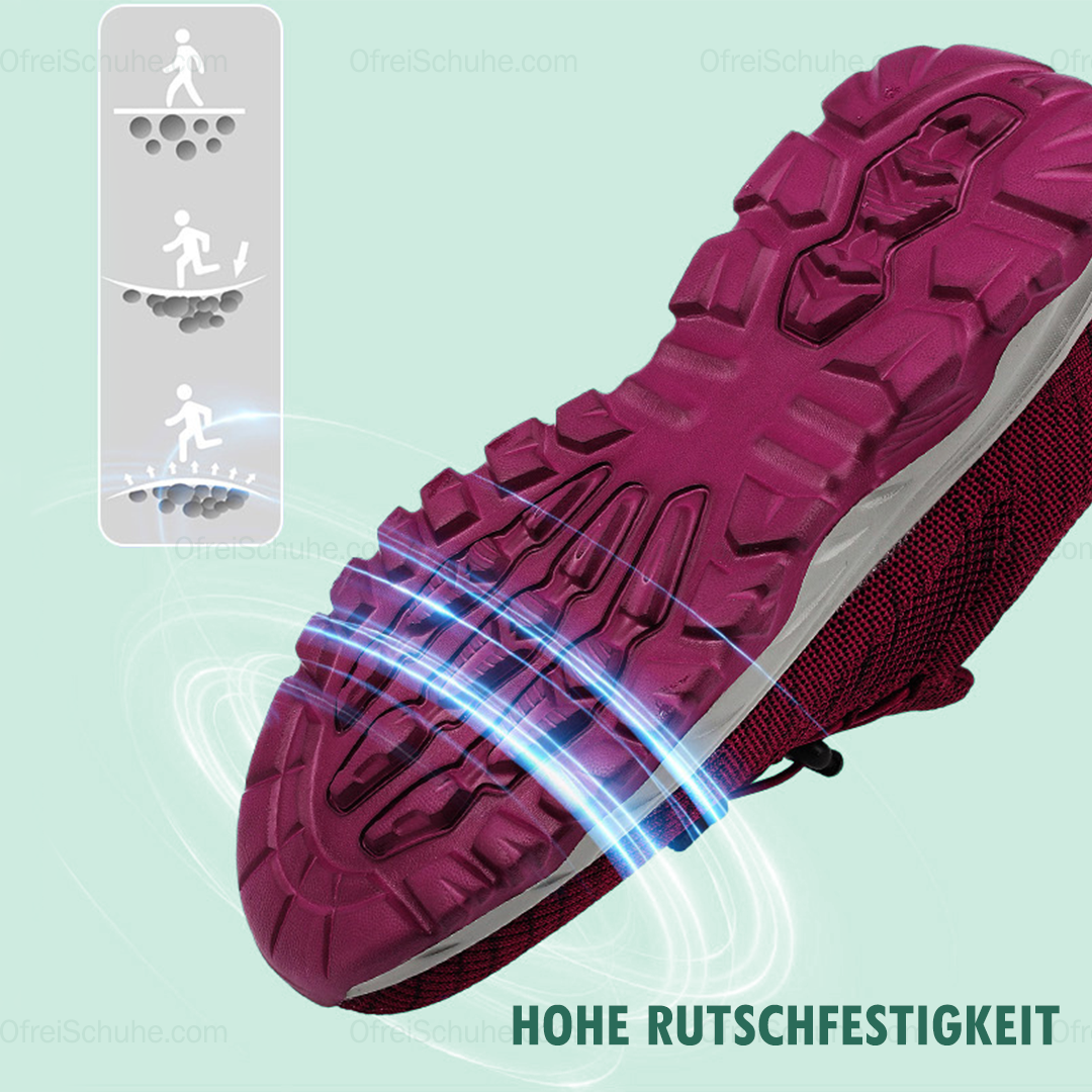 Elektra — Toggle-Lace Slip-On Mesh Shoes