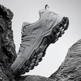 Alinta — Chunky Outdoor Lace-Up Sneakers