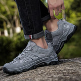Alinta — Chunky Outdoor Lace-Up Sneakers