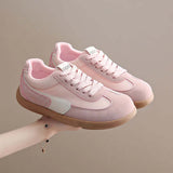 Isobel — Retro Wide-Toe Sneakers