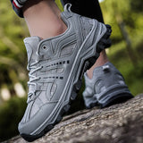 Alinta — Chunky Outdoor Lace-Up Sneakers