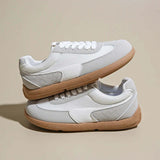 Isobel — Retro Wide-Toe Sneakers