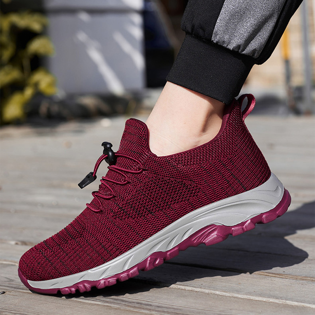 Elektra — Toggle-Lace Slip-On Mesh Shoes