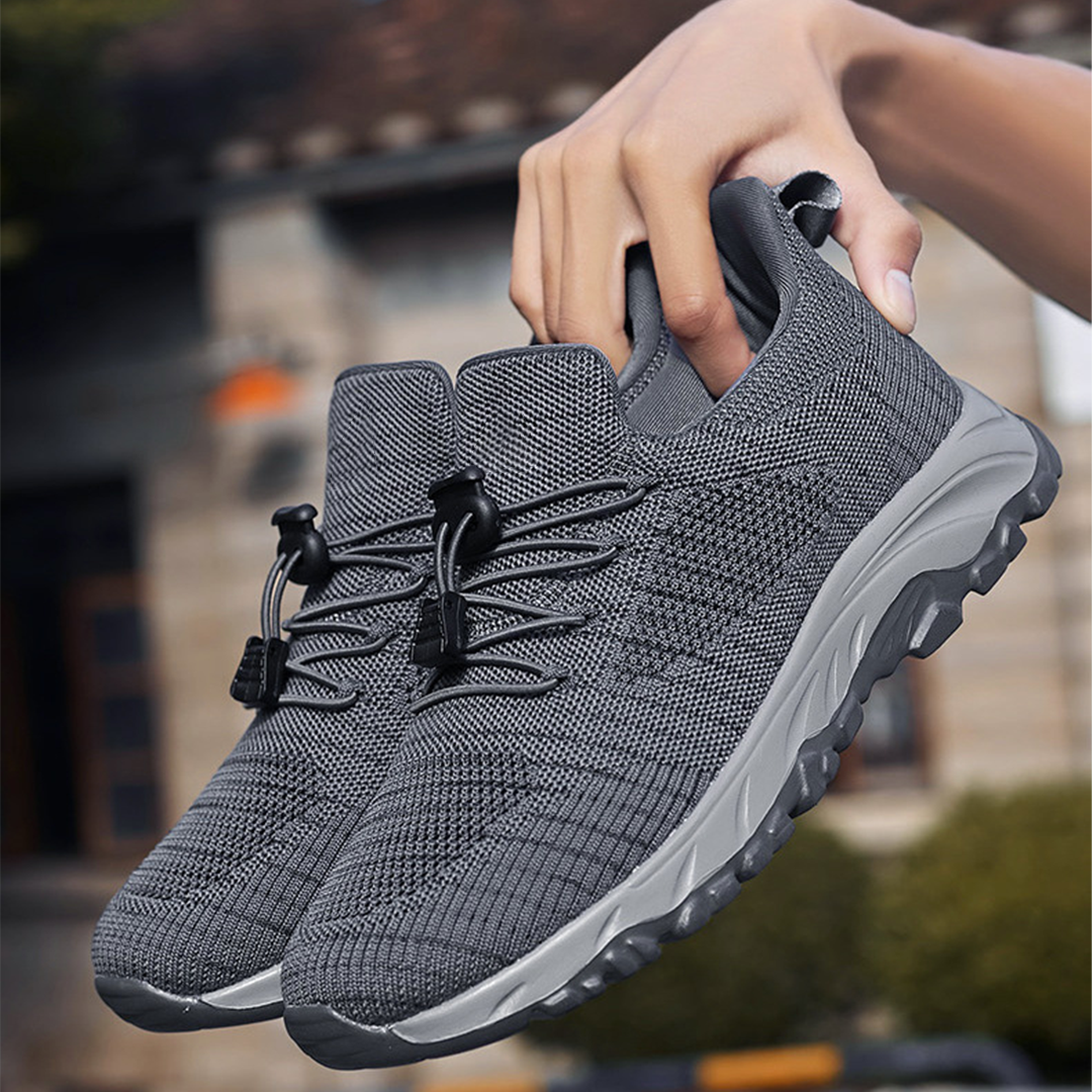 Elektra — Toggle-Lace Slip-On Mesh Shoes