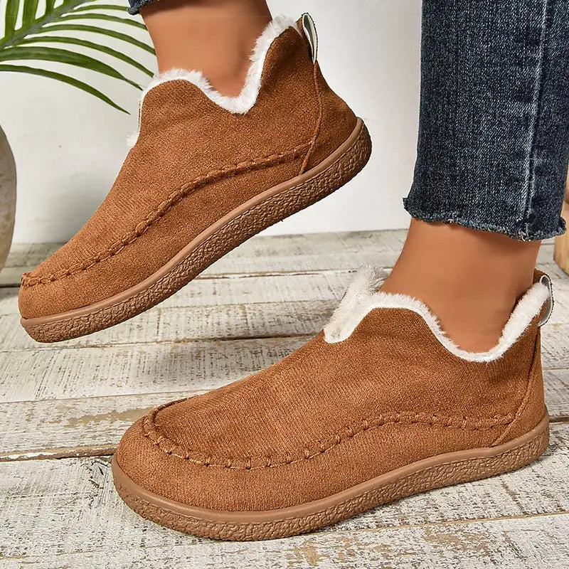 Edelweiss — Cosy Slip-On Ankle Boots