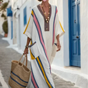  Multicolour Stripe Trim