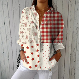 Talitha — Red and Cream
