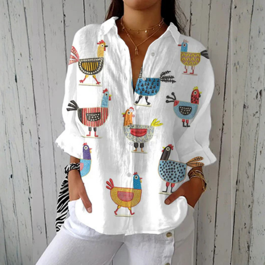 Sunniva — White Multicolour