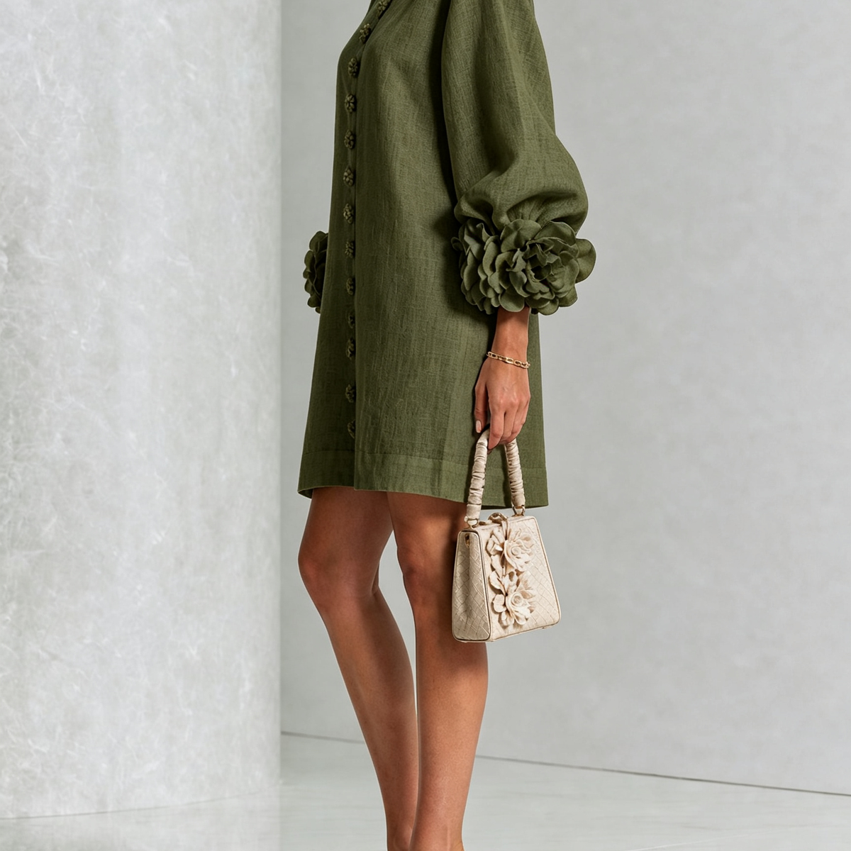 Lenore — Olive Green (3)
