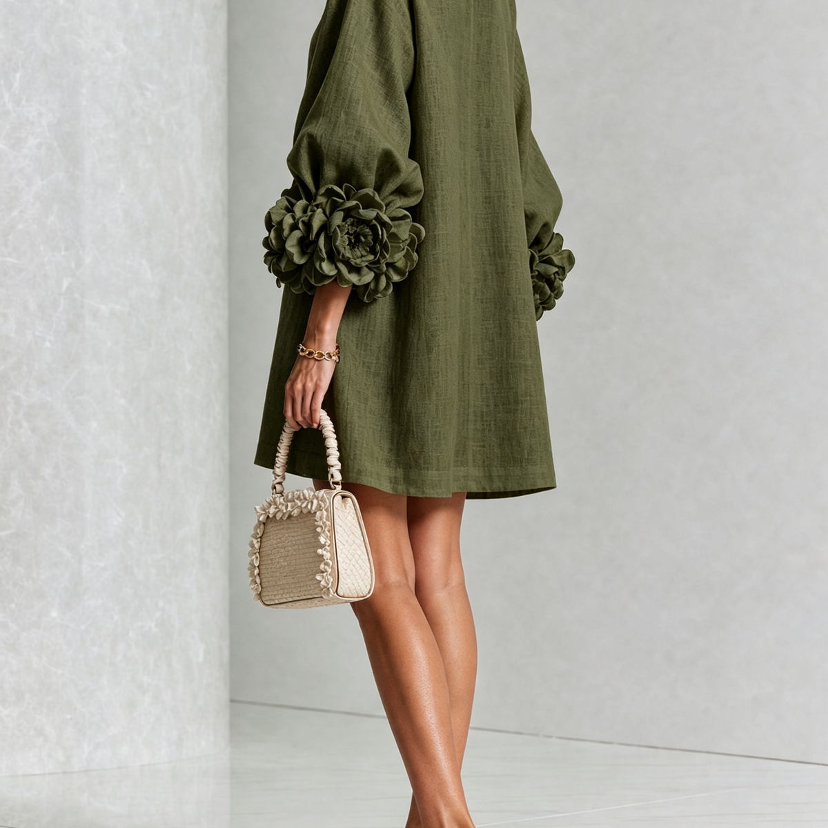 Lenore — Olive Green (4)