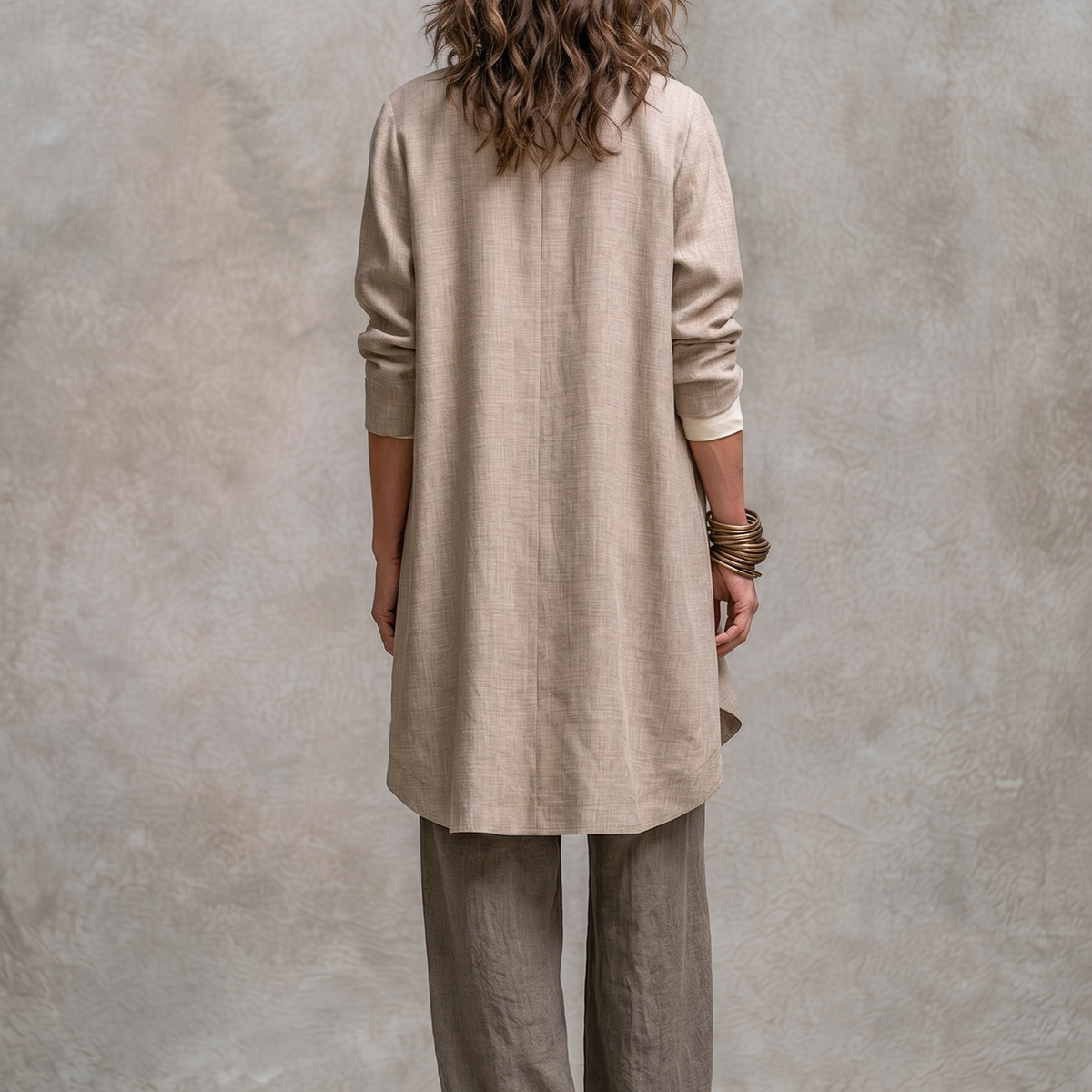Adriana — Layered Wide-Leg Set