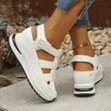 Aleksandra — Chunky Cut-Out Platform Sneakers